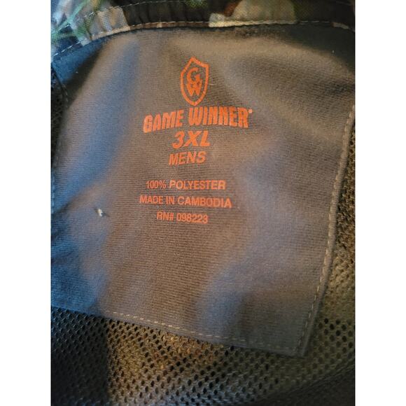 Camoflage Mens short sleeved button up shirt - Picture 2 of 3